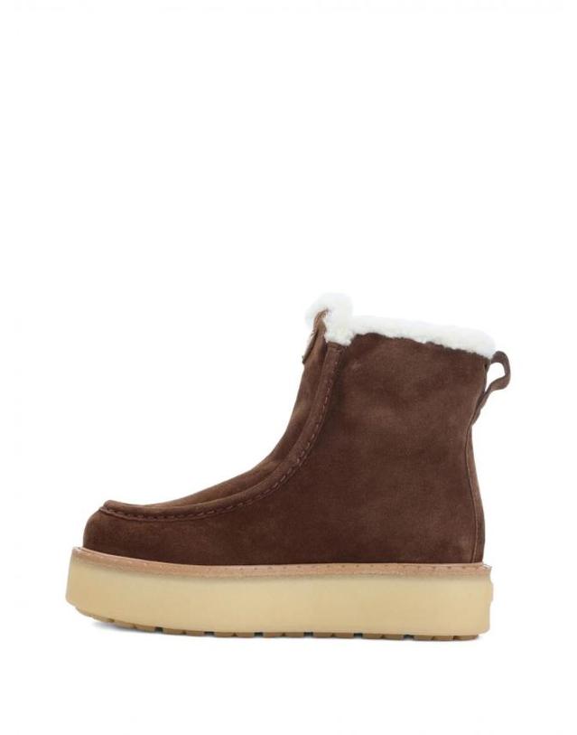 프라다 [해외직구] 25FW 프라다 Suede 앵클 부츠 1T136OJFTF0324FZG50 TP580081936 착용컷