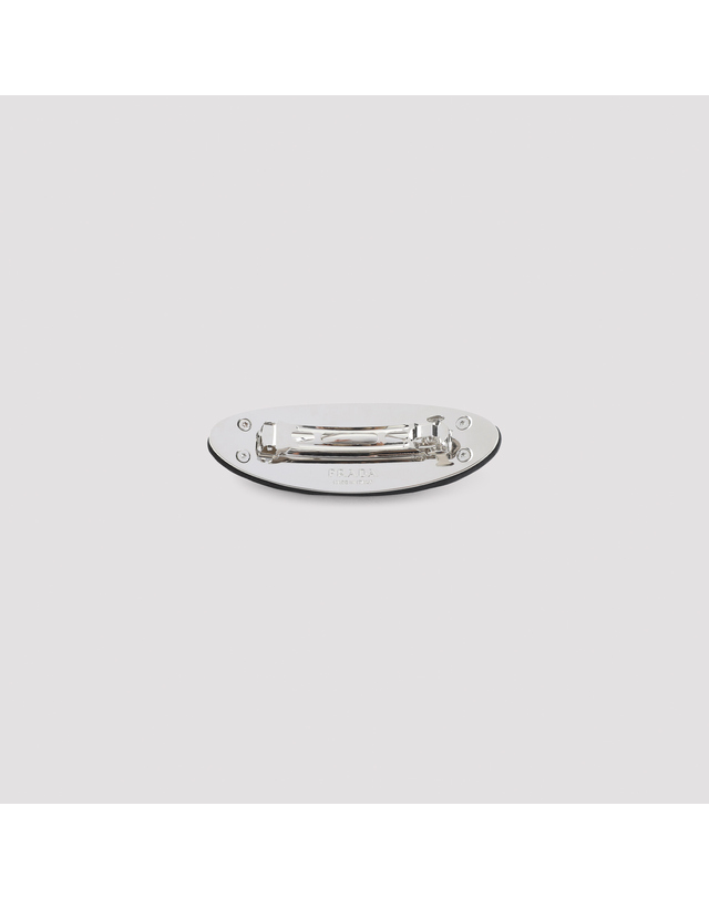 프라다 [해외직구] 26FW 프라다 프라다 황동 Hair Clip 1IF2442DMIF0002 TP573066080 착용컷