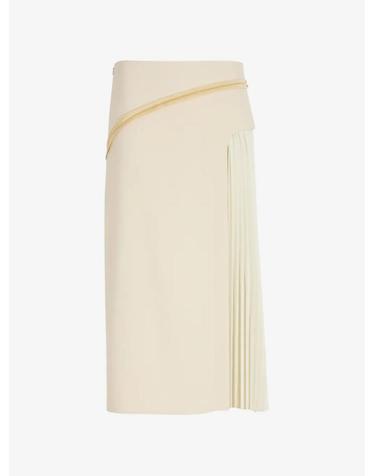 [해외직구] 26 FW 프로엔자슐러 Justine skirt in bonded wool satin R2645006BW002E TP458486248