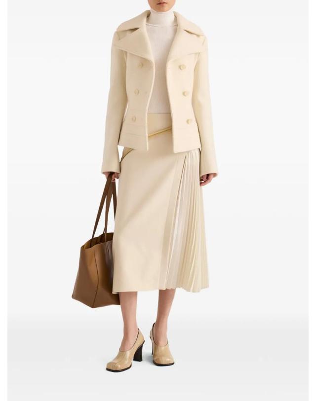 프로엔자슐러 [해외직구] 26 FW 프로엔자슐러 Justine skirt in bonded wool satin R2645006BW002E TP458486248 착용컷