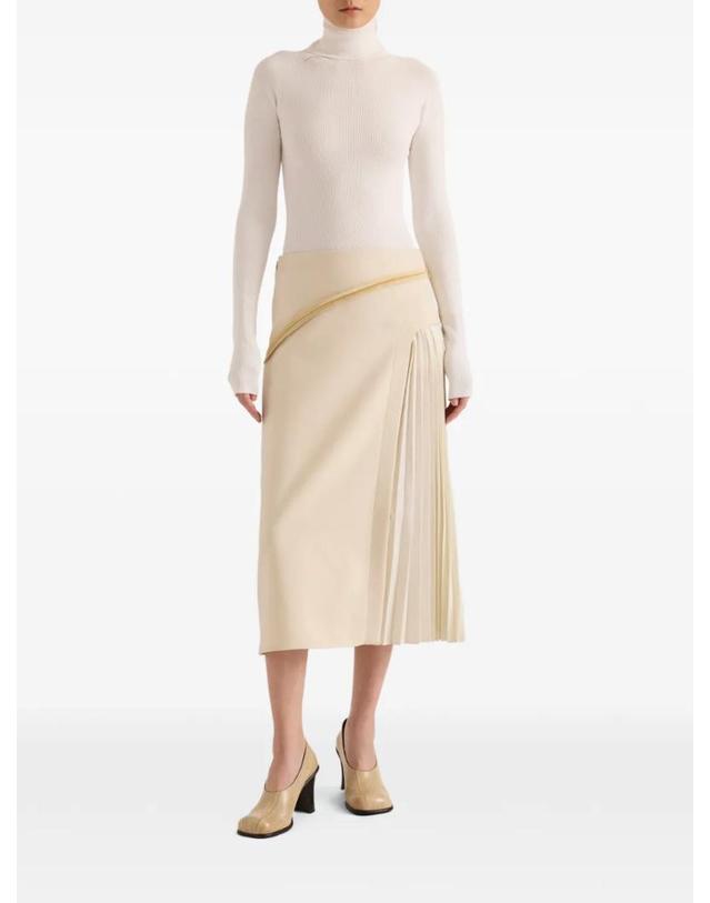 프로엔자슐러 [해외직구] 26 FW 프로엔자슐러 Justine skirt in bonded wool satin R2645006BW002E TP458486248 착용컷