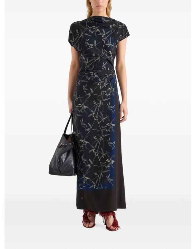 프로엔자슐러 [해외직구] 26 FW 프로엔자슐러 Anais dress in printed stretch cady R2643002BYP376 TP458145960 착용컷