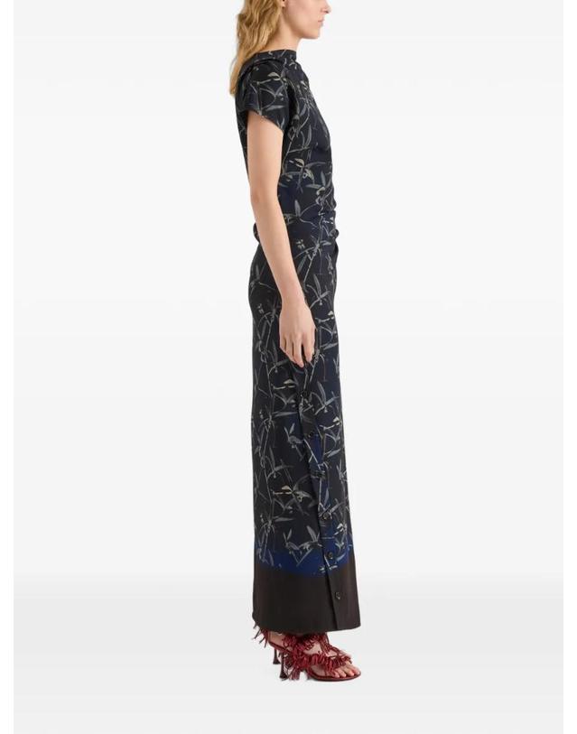 프로엔자슐러 [해외직구] 26 FW 프로엔자슐러 Anais dress in printed stretch cady R2643002BYP376 TP458145960 착용컷