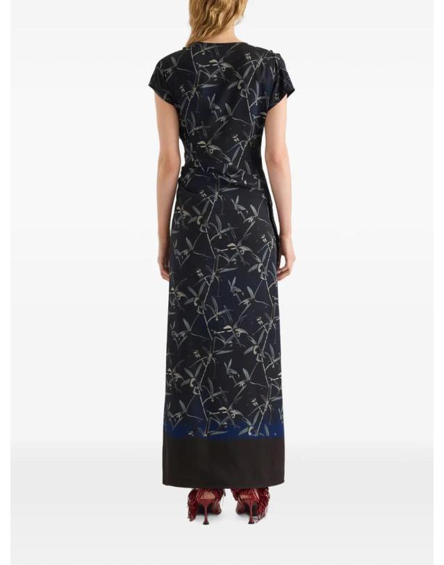 프로엔자슐러 [해외직구] 26 FW 프로엔자슐러 Anais dress in printed stretch cady R2643002BYP376 TP458145960 착용컷