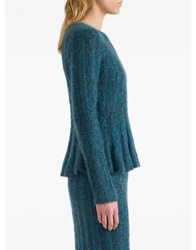 프로엔자슐러 [해외직구] 26 FW 프로엔자슐러 Joelle top in looped mohair R2647407KW214 TP458222824 착용컷