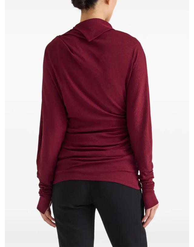 프로엔자슐러 [해외직구] 26 FW 프로엔자슐러 Golda top in gauzy jersey R2644015JY108S TP457751196 착용컷