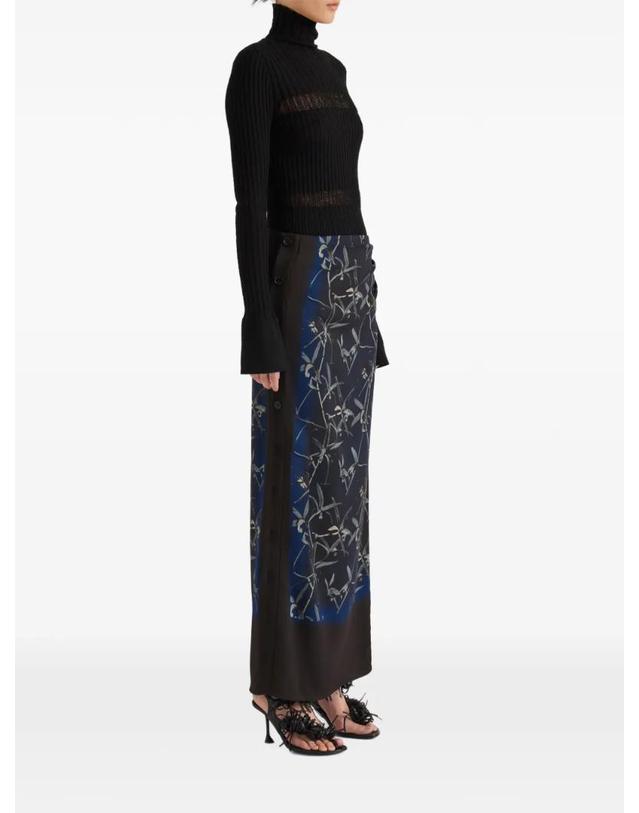 프로엔자슐러 [해외직구] 26 FW 프로엔자슐러 Anais skirt in printed stretch cady R2645007BYP376 TP458244266 착용컷