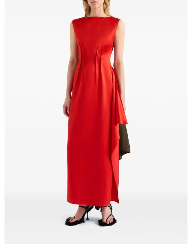 프로엔자슐러 [해외직구] 26 FW 프로엔자슐러 Isoria dress in solid satin R2643010AY154S TP458180218 착용컷