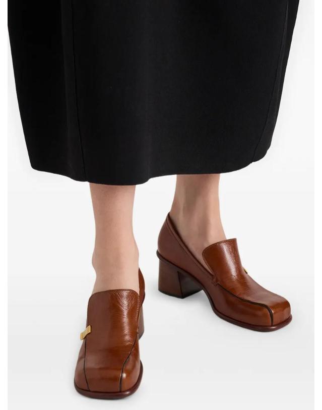 프로엔자슐러 [해외직구] 26 FW 프로엔자슐러 Esme loafers in nappa latex SH264151L011S TP459358791 착용컷