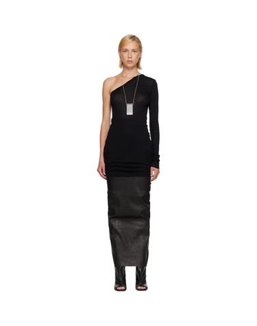 [해외직구] 26 FW 릭오웬스 블랙 타워 지기 미니 드레스 262232F052000