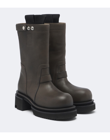 [해외직구] 26 FW 릭오웬스 레더 미드카프 부츠 TP582020256
