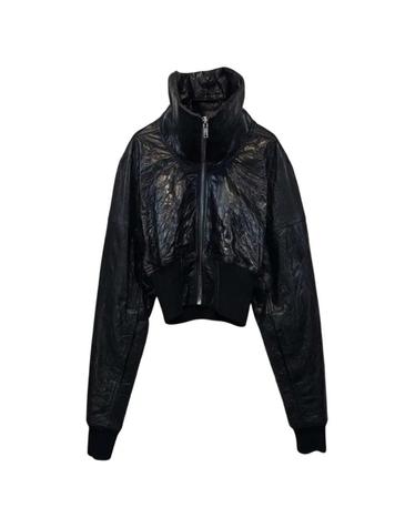 [해외직구] 26 FW 릭오웬스 드라큐라이트 터널 넥 크롭 재킷 RP02F5714LBE TP455947211