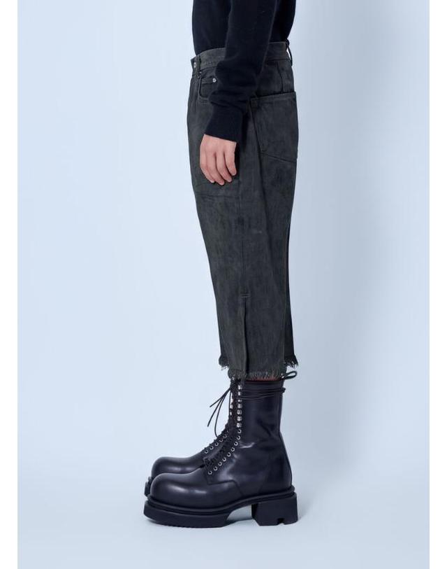 릭오웬스 [해외직구] 26 FW 릭오웬스 남성 Bolan Cutoffs RR02F4303 DRK 34 TP877790751 착용컷