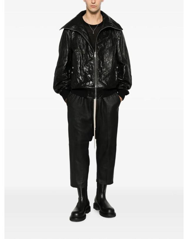 릭오웬스 [해외직구] 26 FW 릭오웬스 드로스트링 크롭 팬츠 RU02F4381LBA TP455991318 착용컷