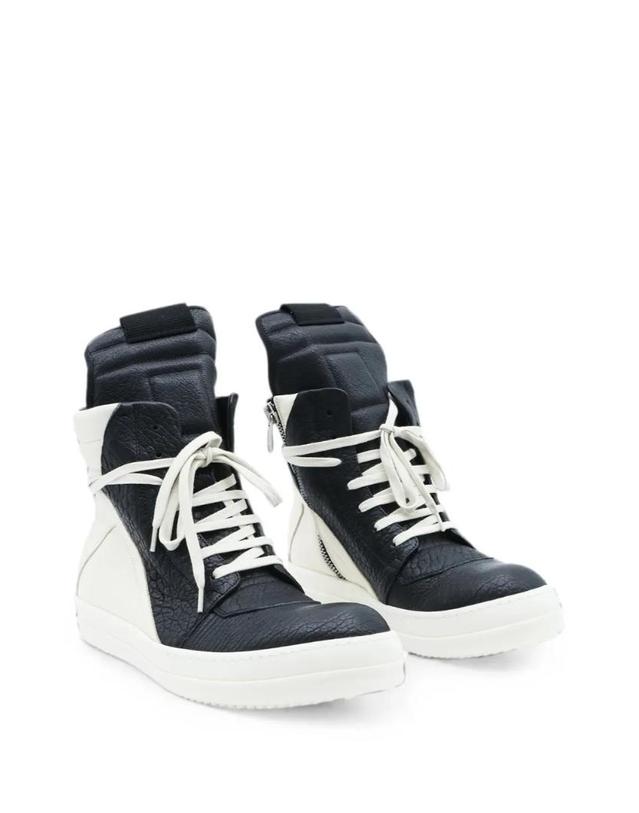 릭오웬스 [해외직구] 26 FW 릭오웬스 지오바스켓 스니커즈 RU02F4894LBBLCO TP459157039 착용컷