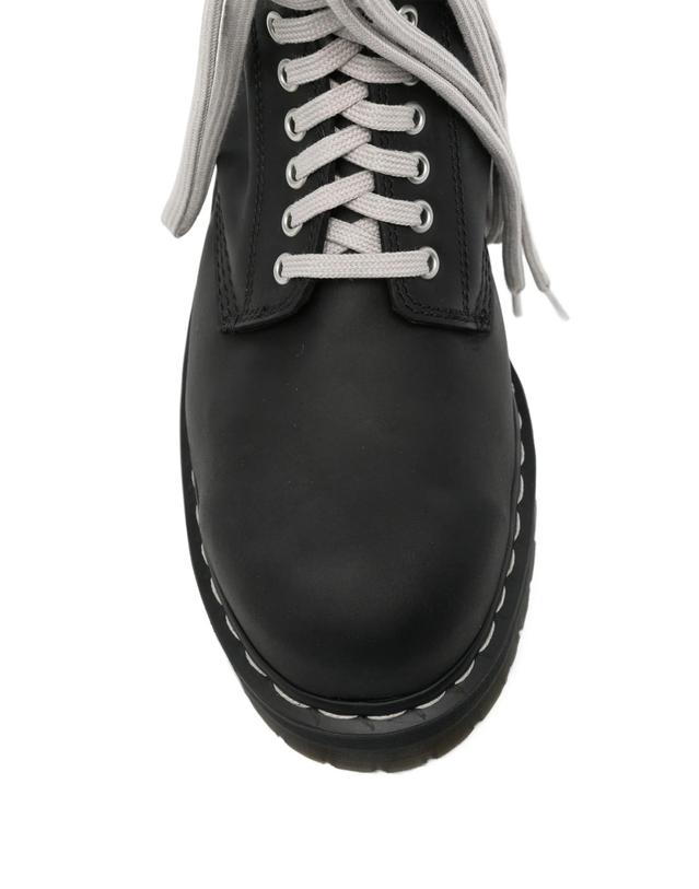 릭오웬스 [해외직구] 릭오웬스 x Dr Martens Quad steel toe combat boots 12317327425800 TP725747850 착용컷