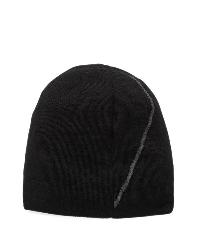 로아 [해외직구] 26 FW 로아 logo intarsia wool beanie hat YBUW205YA04DEEPBLACK TP459187837 착용컷