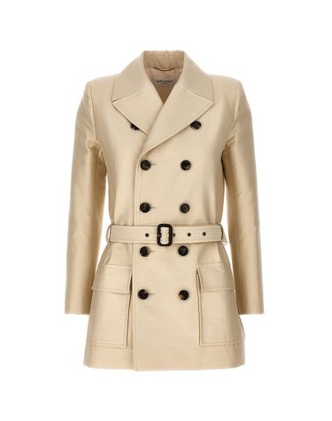 [해외직구] 26 FW 생로랑 사하리엔느 더블 브레스티드 자켓 778548Y3I85