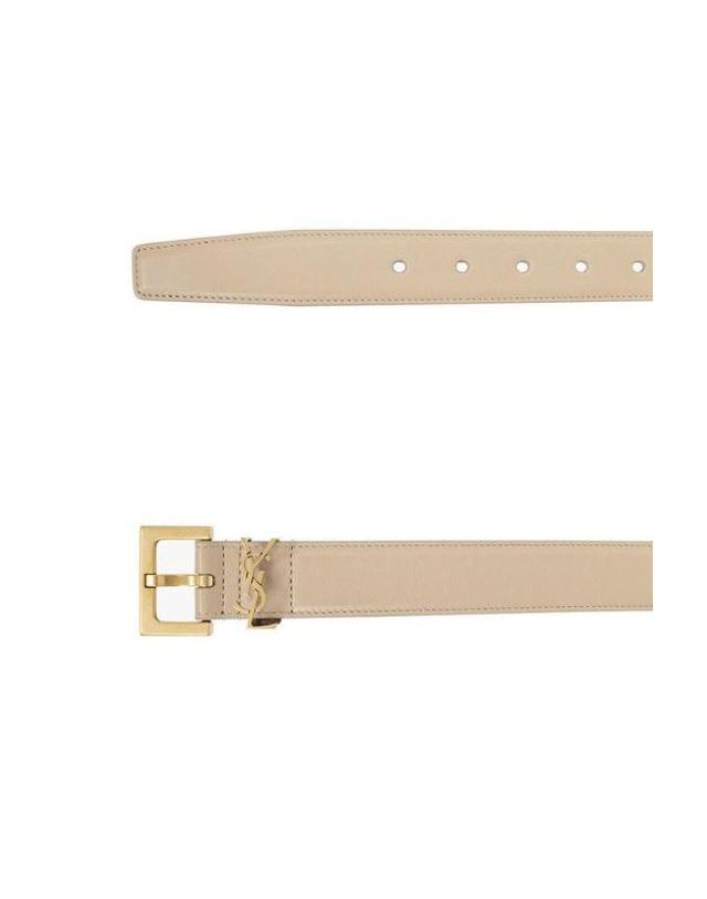 생 로랑 [해외직구] Saint Laurent Cassandre 로고 플레이트 벨트 634437BOO0W 2721 TP980451320 착용컷