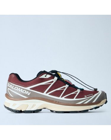 [해외직구] 26 FW 살로몬 XT 6 GTX 브라운 레드 엑스티 스니커즈 L49215200