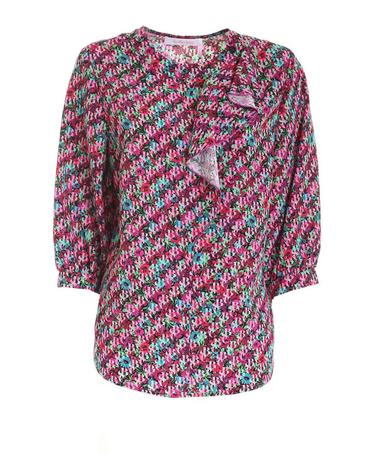 씨 바이 끌로에 [해외직구] 21FW 씨바이끌로에 프린트 폴리에스터 블라우스 CHS21WHT070269CB TP572858414