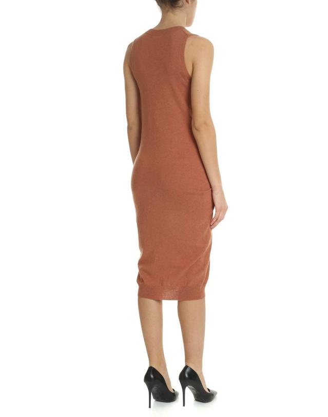 씨 바이 끌로에 [해외직구] 19SS 씨바이끌로에 니트 드레스 in copper red with knot CHS19SMR05530255 TP572900715 착용컷