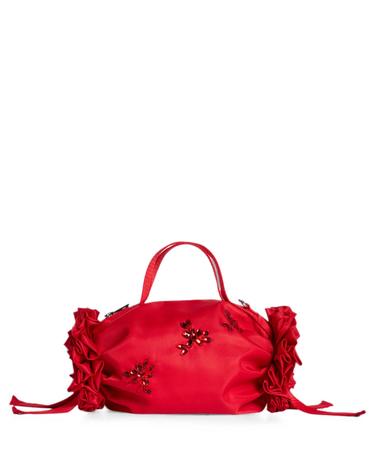 [해외직구] 시몬 로샤 Turbo embellished mini double ribbon rosette bag 12237194035464 TP724632651