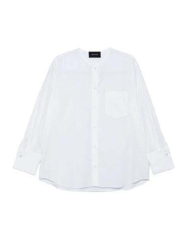 [해외직구] 26 FW 시몬 로샤 만다린 칼라 포켓 셔츠 53801025WHITE TP458513565