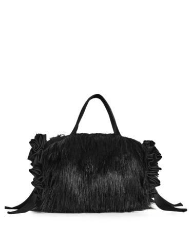 [해외직구] 26 FW 시몬 로샤 더블 핸들 토트 백 BAG223B0815BLACKBLACK TP458230223