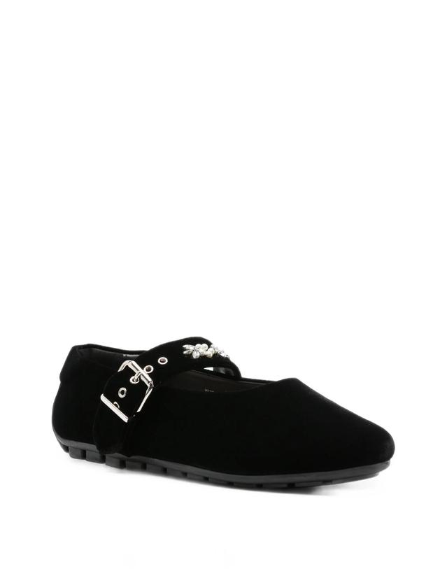 시몬로샤 시몬 로샤 [해외직구] 시몬 로샤 embellished strap ballet flats 12219445412104 TP725551037 착용컷