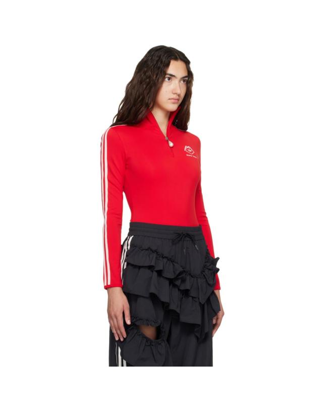 시몬로샤 시몬 로샤 [해외직구] 시몬 로샤 레드 adidas Originals 바디수트 KQ6962 TP878057294 착용컷