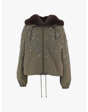 [해외직구] 26 FW Stella McCartney Novelle crystal embellished jacket SOLEILBRIGHT TP459215220