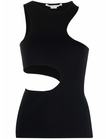 [해외직구] 22SS 스텔라 매카트니 COMPACT 탑 WITH 컷 아웃 디테일 6K0063S20761000 TP577872762
