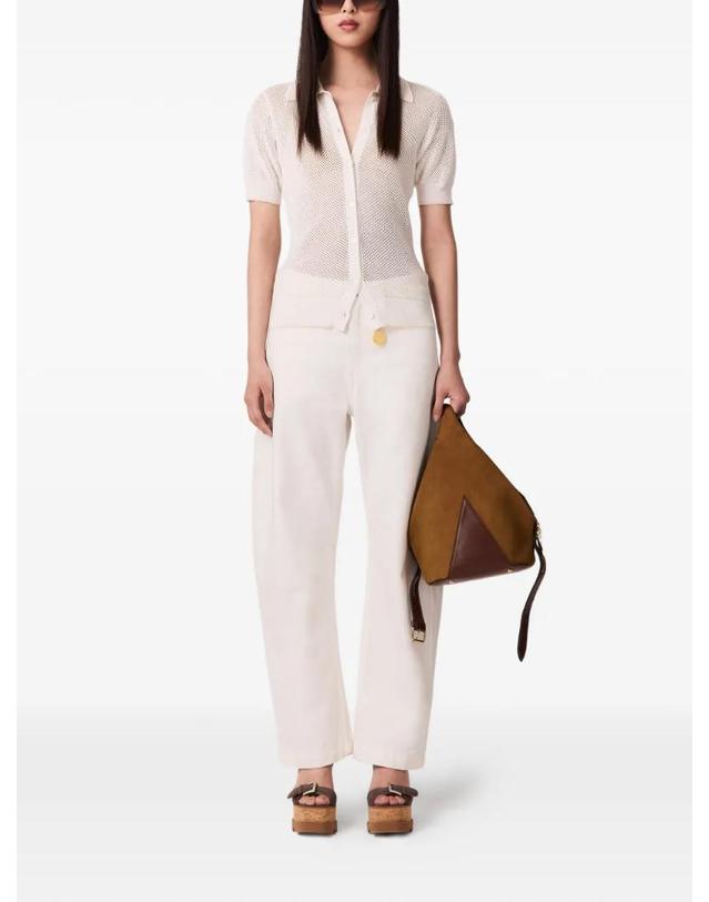 스텔라 매카트니 [해외직구] 26 FW Stella McCartney 메달리온 참 스트레이트 진 6D04903SQH66 TP454304626 착용컷