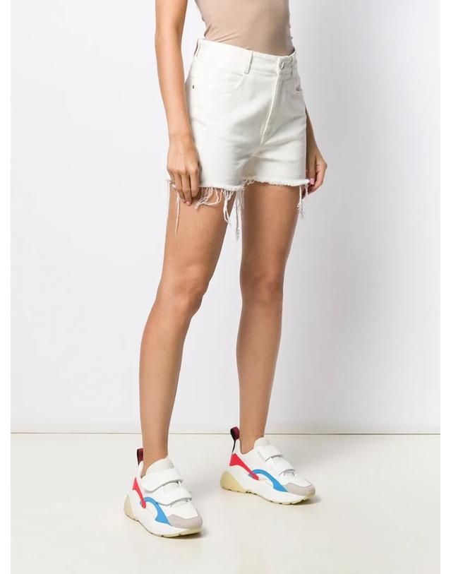 스텔라 매카트니 [해외직구] 26 FW Stella McCartney 프린지 데님 쇼츠 600452SNH50 TP456452416 착용컷