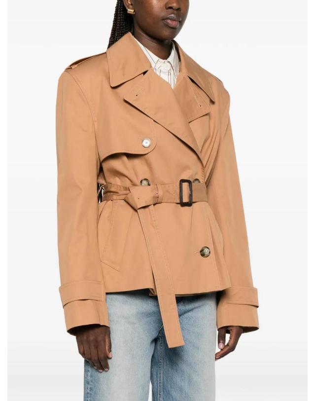 스텔라 매카트니 [해외직구] 26 FW Stella McCartney 벨트 더블 브레스티드 재킷 6700573CU403 TP454295579 착용컷