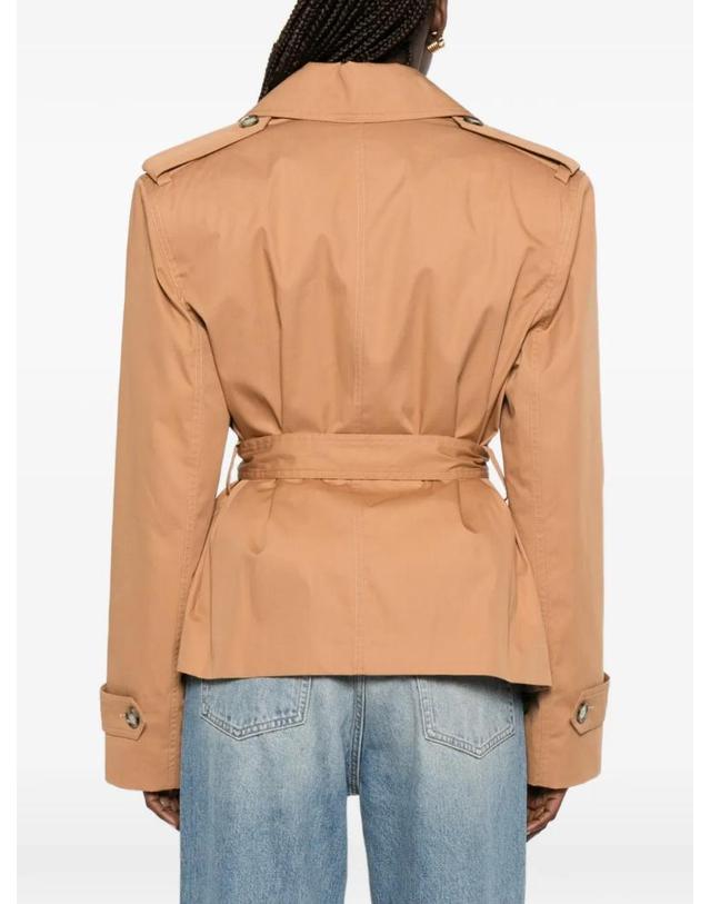 스텔라 매카트니 [해외직구] 26 FW Stella McCartney 벨트 더블 브레스티드 재킷 6700573CU403 TP454295579 착용컷