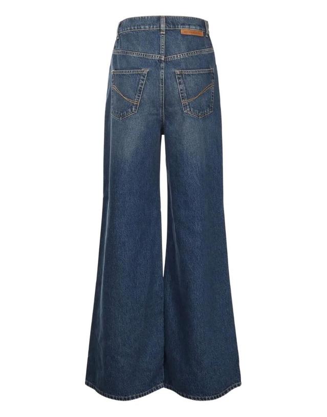 스텔라 매카트니 [해외직구] 26 FW Stella McCartney 로고 패치 진 6D02743SQH37 TP458875064 착용컷