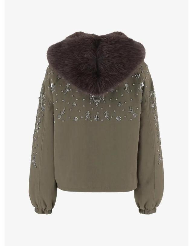 스텔라 매카트니 [해외직구] 26 FW Stella McCartney Novelle crystal embellished jacket SOLEILBRIGHT TP459215220 착용컷