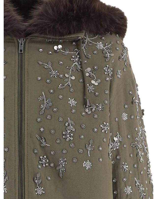 스텔라 매카트니 [해외직구] 26 FW Stella McCartney Novelle crystal embellished jacket SOLEILBRIGHT TP459215220 착용컷