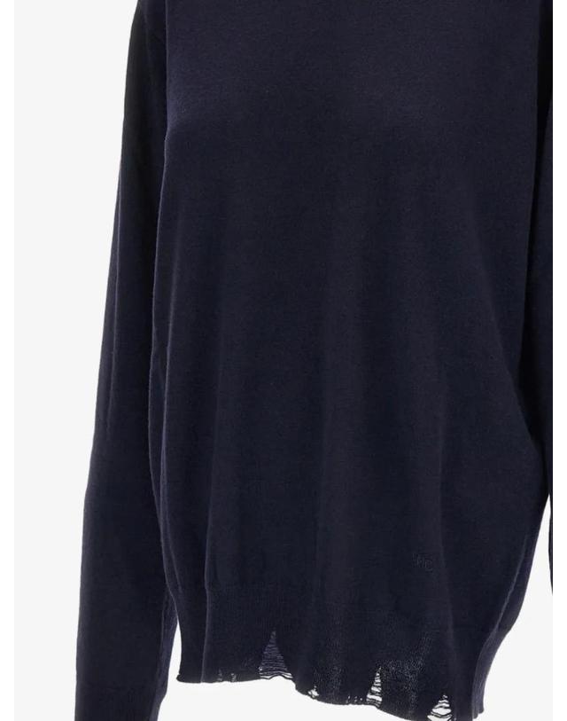 스텔라 매카트니 [해외직구] 26 FW Stella McCartney 디스트레스드 파인 니트 스웨터 6K12403S26524000 TP455521556 착용컷