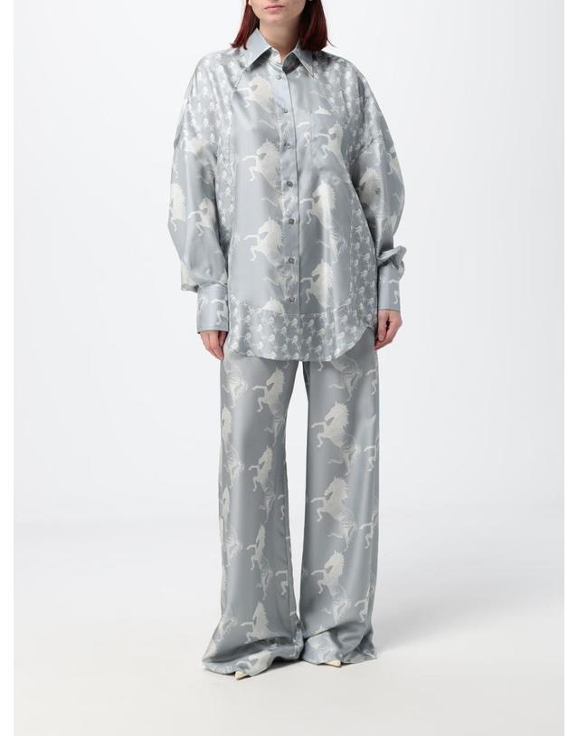 스텔라 매카트니 [해외직구] STELLA MCCARTNEY 여성 셔츠 6202133IS218 TP647294341 착용컷