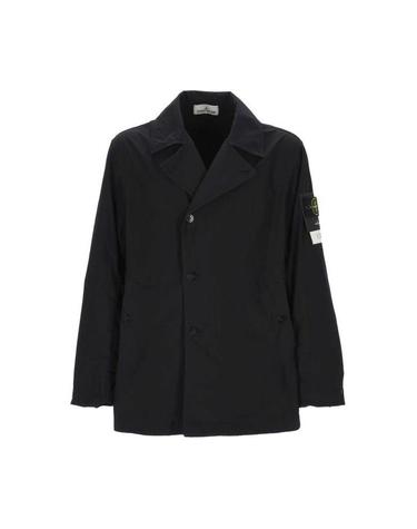 [해외직구] 26 FW 스톤 아일랜드 컴퍼스 로고 롱슬리브 버튼업 코트 K1S154100024S0042