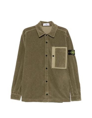 [해외직구] 26 FW 스톤아일랜드 1200016 오가닉 코튼 코듀로이 800 셔츠 L2S151200016S0212 TP456091736
