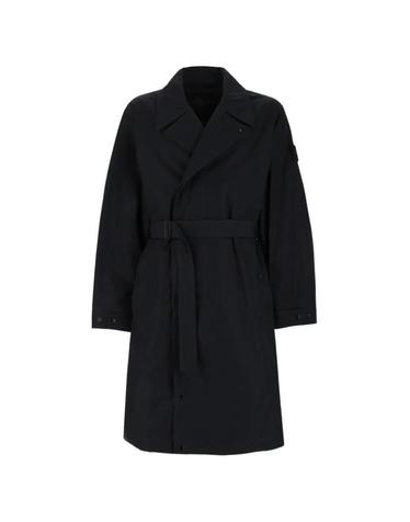 [해외직구] 26 FW 스톤아일랜드 고스트 벨트 로고 패치 트렌치 코트 L2S157100004S0F01 TP456016645