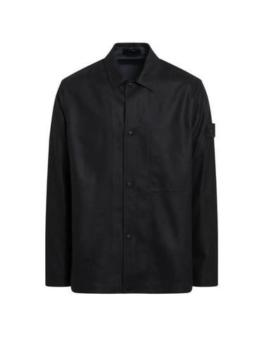 [해외직구] 26 FW 스톤아일랜드 1200020 울 나일론 플란넬 S I  고스트 오버셔츠 L2S151200020S0F24 TP459427598