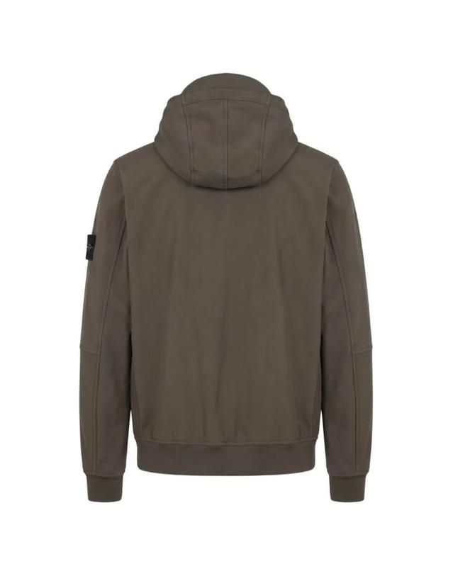 스톤아일랜드 [해외직구] 26 FW 스톤아일랜드 Q100004 소프트 셸 R E DYE 테크놀로지 후드 재킷 L2S15Q100004S0B22 TP459106887 착용컷