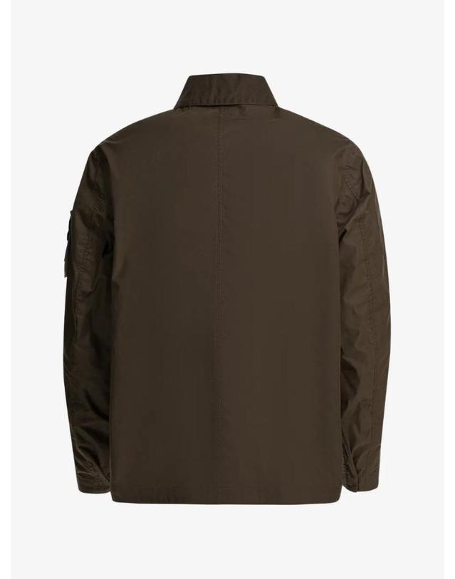 스톤아일랜드 [해외직구] 26 FW 스톤아일랜드 플랩 포켓 왁싱 셔츠 재킷 L1S154100054S0290 TP455785547 착용컷