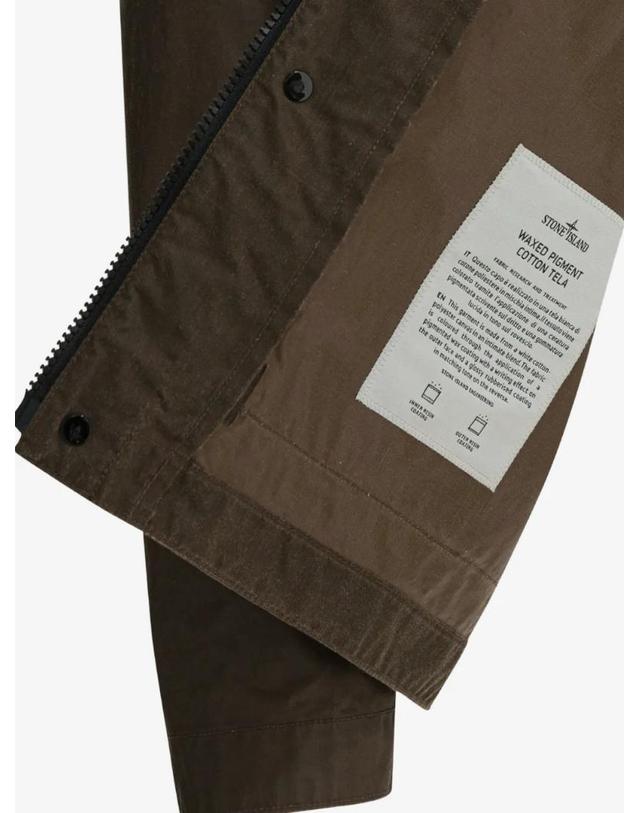 스톤아일랜드 [해외직구] 26 FW 스톤아일랜드 플랩 포켓 왁싱 셔츠 재킷 L1S154100054S0290 TP455785547 착용컷