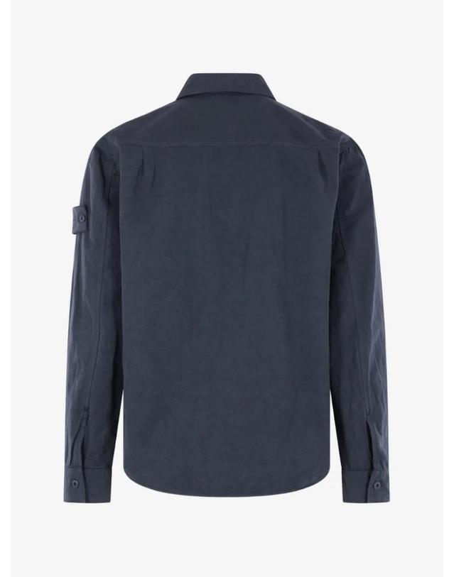 스톤아일랜드 [해외직구] 26 FW 스톤아일랜드 고스트 버튼 배지 셔츠 L1S151200012S0F36 TP457884205 착용컷